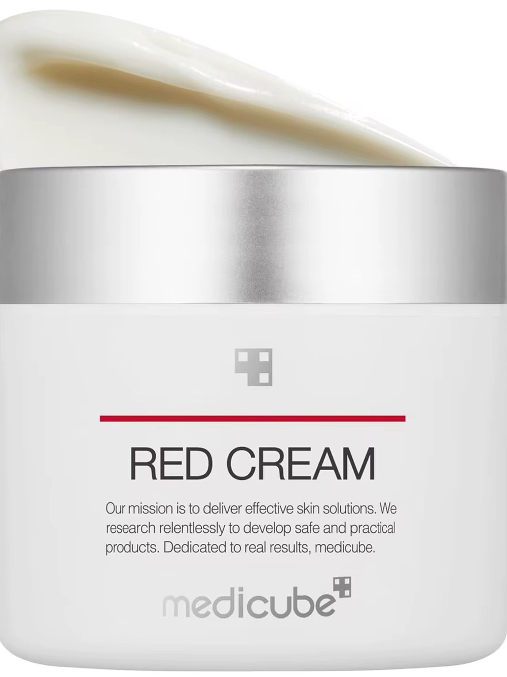 Medicube Red Cream Moisturizer – White Jar with Red Accent